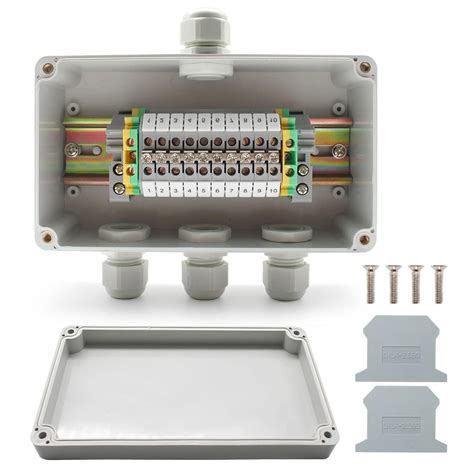 terminal chamber junction box|mains junction boxes with terminals.